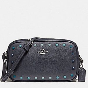 COACH 34315 Prairie Rivets Leather CrossBody Bag